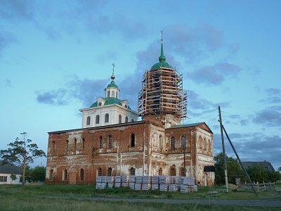 Фото строительства храма 