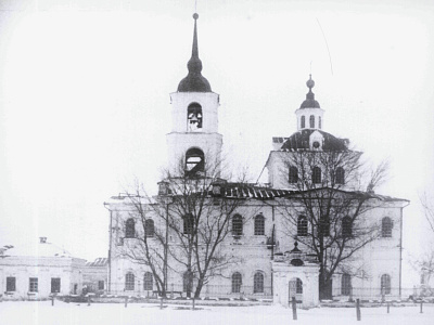 Первые фото храма (1924 г.)