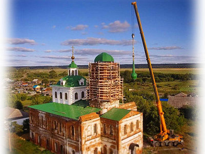 Фото строительства храма 